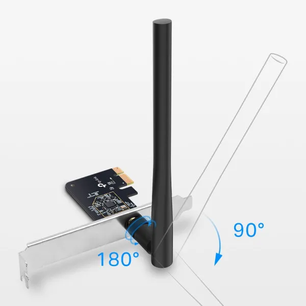 Mrežna kartica PCIE TP-Link Archer T2E wireless 600Mb/s dual band Slika 2