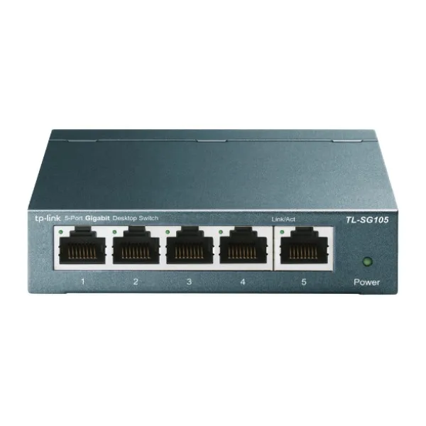 TP-Link LAN Switch TP-LINK TL-SG105 Gigabit 10/100/1000Mbps metal Slika 1