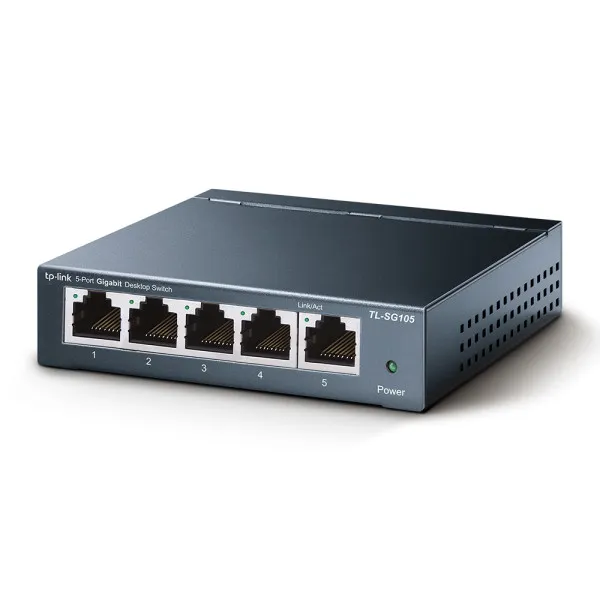 TP-Link LAN Switch TP-LINK TL-SG105 Gigabit 10/100/1000Mbps metal Slika 2