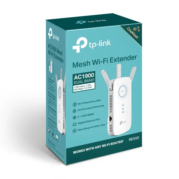 TP-Link TP-LINK RE550 Wi-Fi Range Extender AC1900 Slika 5