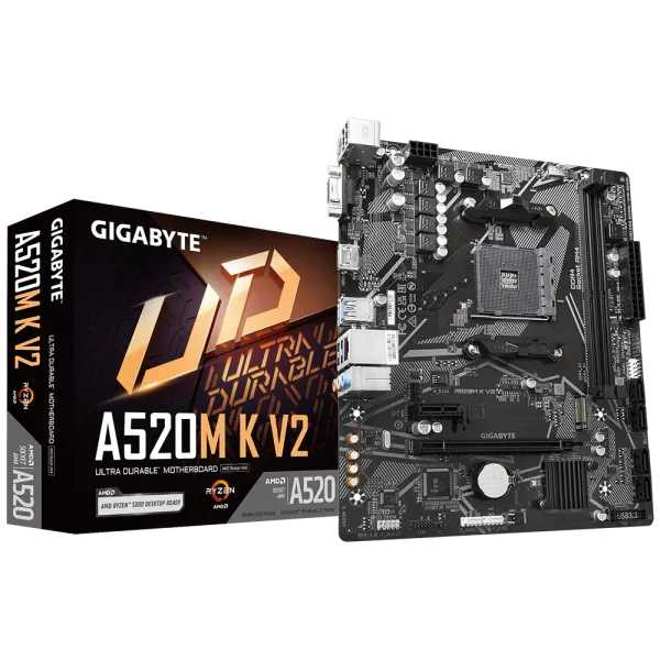 MB AMD AM4 Gigabyte A520M K V2 Slika 1
