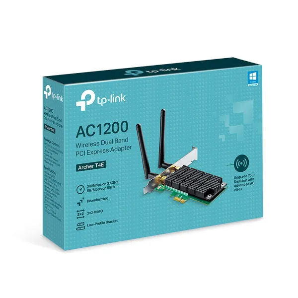 LAN MK PCI-E TP-Link Archer T4E wireless AC1200 dual band Slika 3