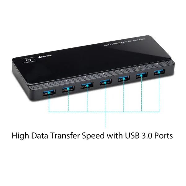 USB HUB 7 port TP-Link UH720 3.0 5V/2.4A Slika 1