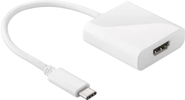 Adapter Stars Solutions USB-C na HDMI beli Slika 1