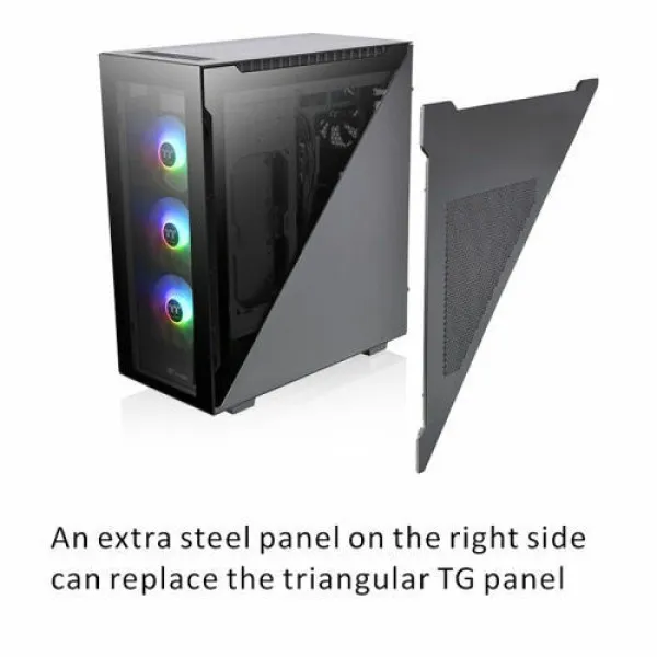 Kućište Thermaltake Divider 500 TG ARGB Black/Fan x4/Glass/CA-1T4-00M1WN-01 Slika 4