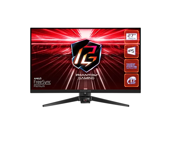 ASRock Monitor 27" AsRock PG27FF1A IPS 1920x1080/165Hz/1ms/HDMIx2/DP/zvučnici Slika 1