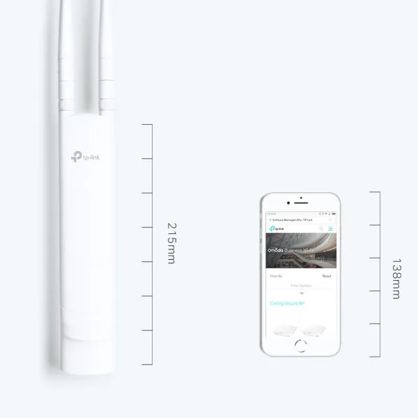 TP-Link LAN Access Point TP-LINK EAP110 OUTDOOR 300Mbps Slika 4