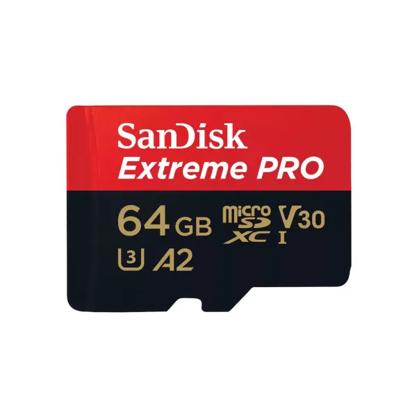 Sandisk Micro SDXC SanDisk 64GB Extreme PRO, SDSQXCU-064G-GN6MA sa adapterom Slika 1