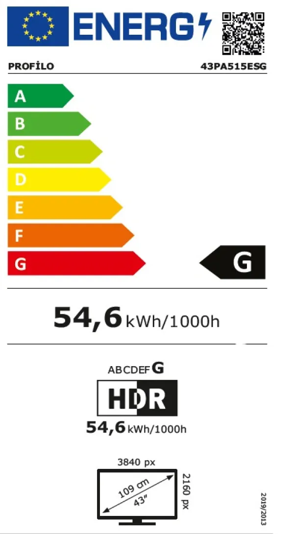PROFiLO TV PROFILO SMART LED 43" 43PA515ESG UHD 3840x2160/ANDROID 11/DVB-T2/C/S2/Grey Slika 2