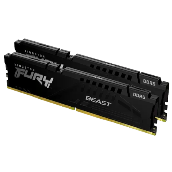 RAM DIMM DDR5 64GB (2x32GB) 5200MHz KF552C40BBK2-64 Kingston Fury Beast Slika 1