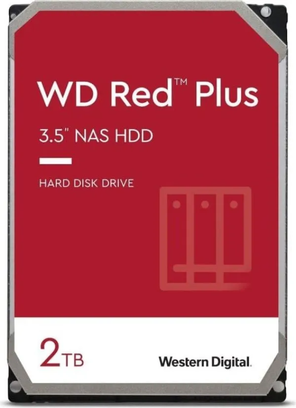 HDD WD 2TB WD20EFPX 5400rpm 256MB RED Plus NAS Slika 1