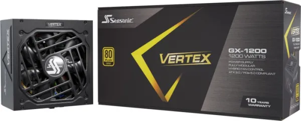 Napajanje 1200W Seasonic VERTEX GX-1200 Modularno 80+ Gold, 12122GXAFS Slika 1