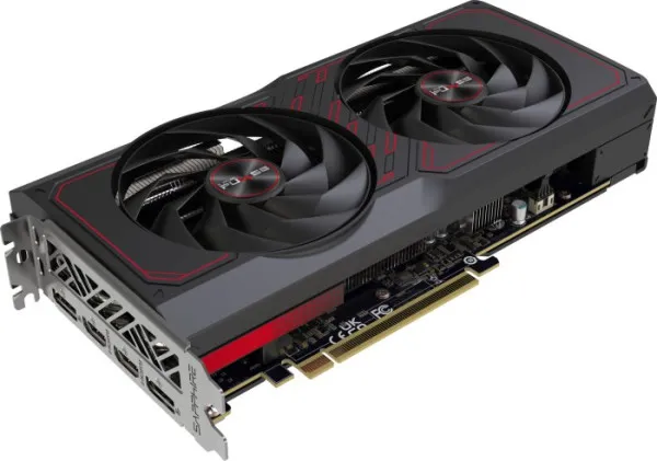 SVGA Sapphire Radeon RX 7600XT Pulse Gaming OC 16GB, 11339-04-20G Slika 2