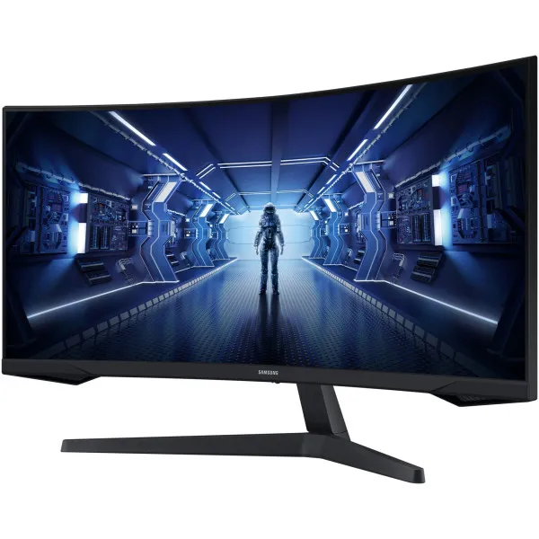 Monitor 34" Samsung Odyssey C34G55TWWP VA 3440x1440/165Hz/1ms/HDMI/DP/zakrivljen Slika 1