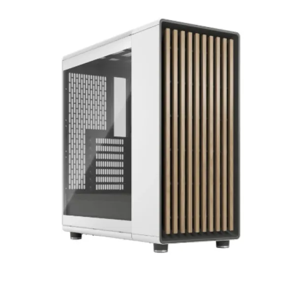 Kućište Fractal Design North Chalk White TG Clear Tint, FD-C-NOR1C-04 Slika 1