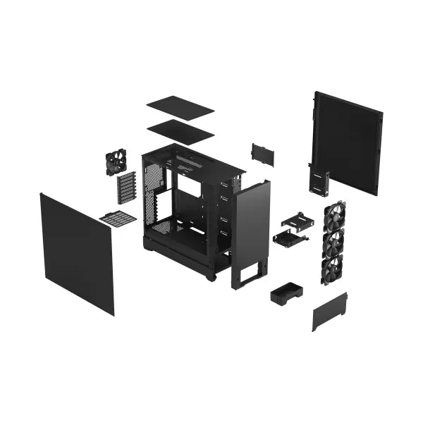 Kućište Fractal Design Pop XL Silent Black Solid, FD-C-POS1X-01 Slika 5