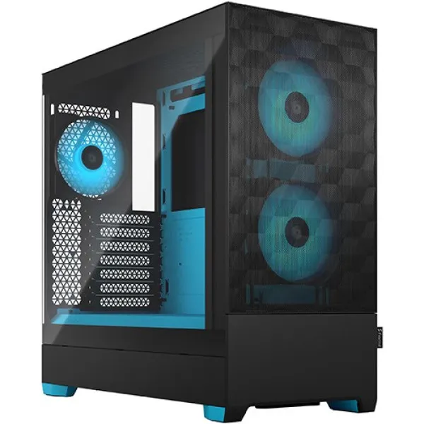 Kućište Fractal Design Pop Air RGB Cyan Core TG Clear Tint, FD-C-POR1A-02 Slika 1