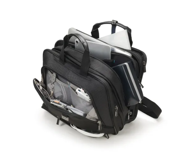 Torba za laptop Dicota Eco Top Traveller Twin Pro D30844-RPET 15.6" crna Slika 5