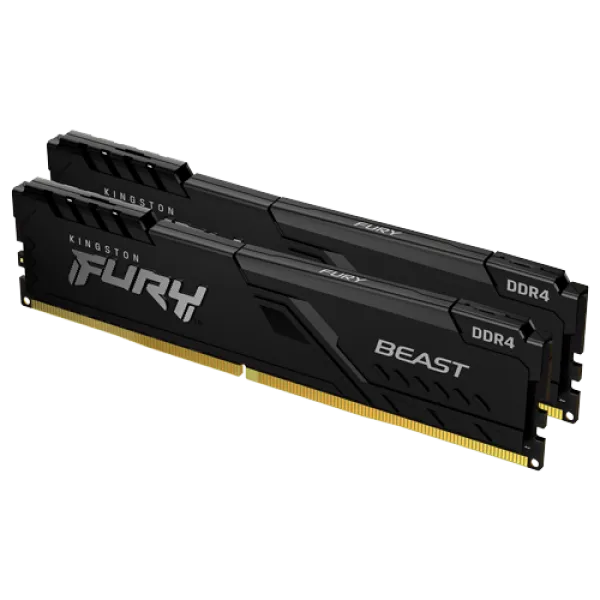 RAM DDR4 64GB (2x32GB) 3200MHz Kingston Fury Beast KF432C16BBK2/64 Slika 1