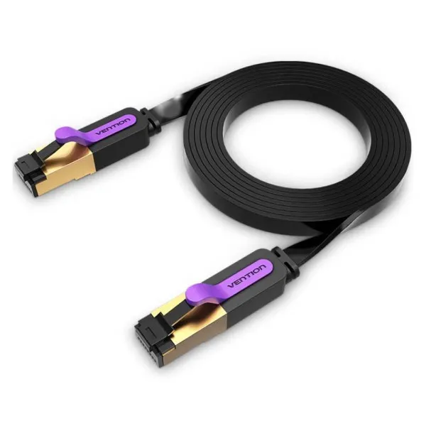 LAN STP kabl Vention ICABK Cat.7 flat 10G/600MHz 8m Slika 2