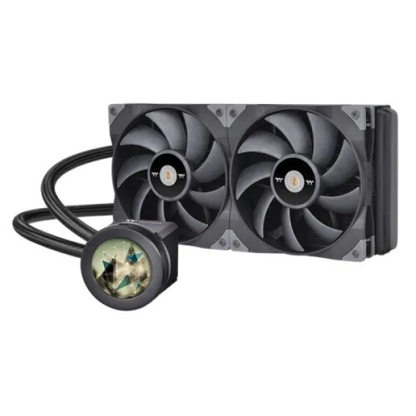CPU Cooler Thermaltake TOUGHLIQUID Ultra 280 LCD 2.1" Black, CL-W374-PL14BL-A Slika 1