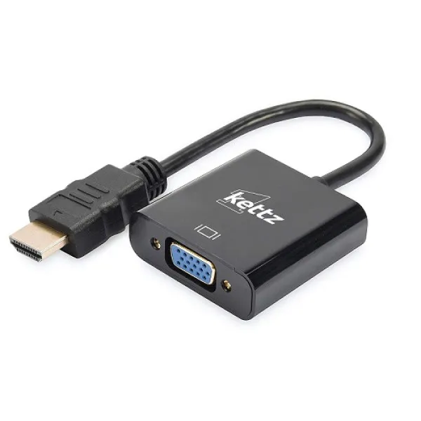 Adapter Kettz HV-4500 HDMI-VGA M/F Slika 1