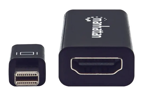 Adapter Manhattan 151528 Mini DisplayPort/M - HDMI 1080p Crni Slika 2