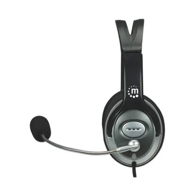 Slušalice sa mikrofonom Manhattan Classic 175555, black Slika 4