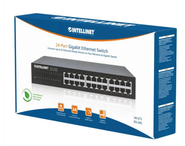 LAN switch Intellinet 561273 10/100/1000 24port/metalni/rackmount Slika 2