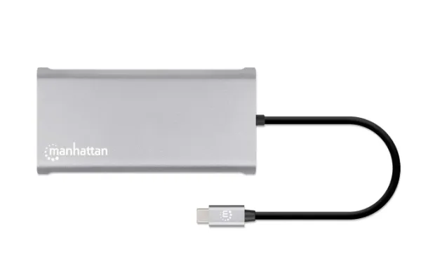 Docking station Manhattan 130660 12in1 USB-C - 3xHDMI/4xUSB/LAN/CR/PD 100W Slika 3