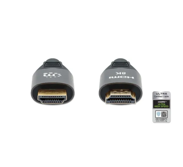 Kabl Manhattan 355940 HDMI M/M 8K/60Hz/48Gbps/2m Slika 3