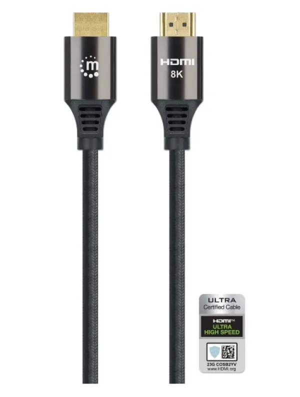 Kabl Manhattan 355940 HDMI M/M 8K/60Hz/48Gbps/2m Slika 4