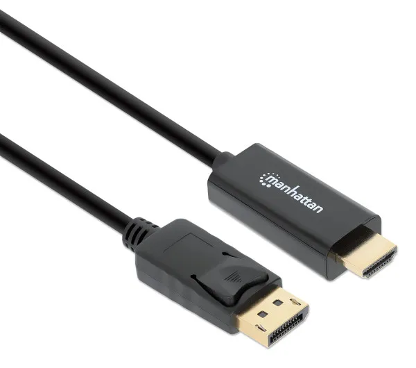 Kabl Manhattan 152679 DisplayPort/M - HDMI/M 1080/1,8m Slika 2