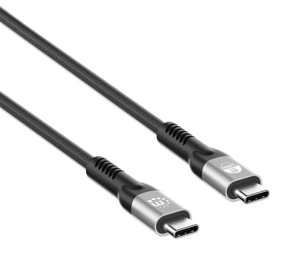 Kabl Manhattan 356374 USB-C M/M 3.1/8K/60Hz/Thunderbolt 4/40Gbps/PD/1m Slika 2