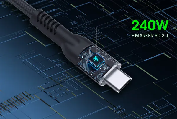 Kabl Manhattan 356374 USB-C M/M 3.1/8K/60Hz/Thunderbolt 4/40Gbps/PD/1m Slika 4