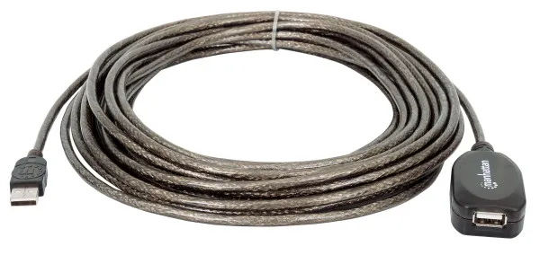Kabl Manhattan 150248 USB-A M/F 2.0/480Mbps/produžni aktivni/10m Slika 2
