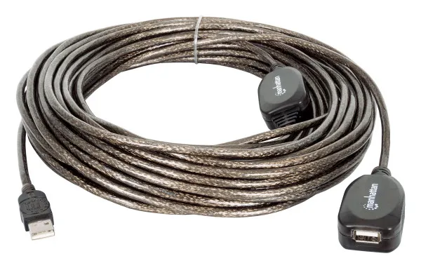 Kabl Manhattan 150958 USB-A M/F 2.0/480Mbps/produžni aktivni/20m Slika 2
