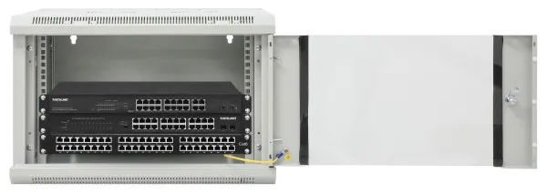 Rack orman Intellinet 711722 19"/6U 570x450x370/staklena vrata/bravica Slika 2