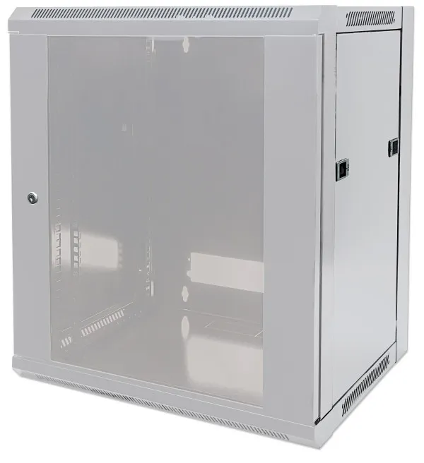 Rack orman Intellinet 711807 19"/9U 570x600x500/staklena vrata/bravica Slika 1