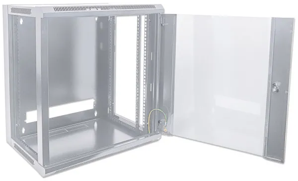 Rack orman Intellinet 711807 19"/9U 570x600x500/staklena vrata/bravica Slika 3