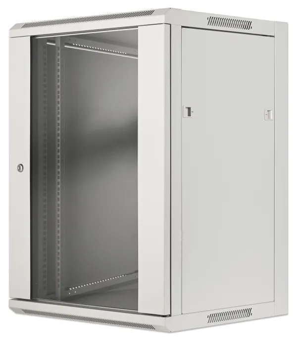 Rack orman Intellinet 711968 19"/15U 570x600x770/staklena vrata/bravica Slika 1