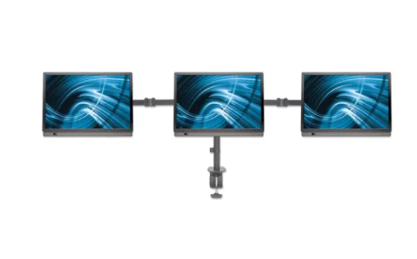 Stoni nosač za 3 monitora Manhattan 461658 13"-27" Slika 5