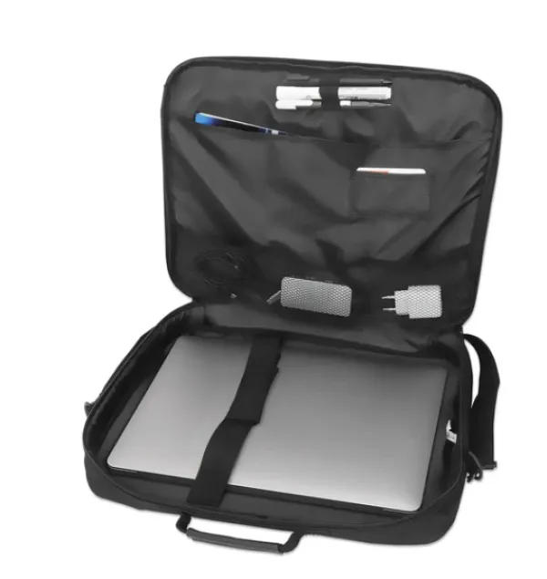 Torba za laptop 17.3" Manhattan Cambridge Clamshell 439992, black Slika 5