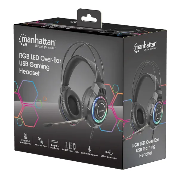 Slušalice sa mikrofonom Manhattan 180696, USB 2.0 Slika 4