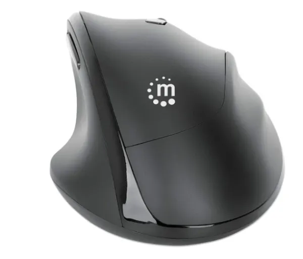 Miš Wireless Manhattan Ergonomic 190237, black Slika 3