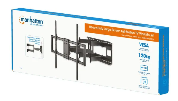 MANHATTAN Nosač za TV zglobni Manhattan 462358 60"-120" Slika 5