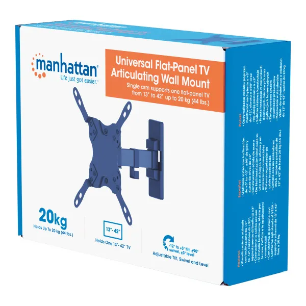 MANHATTAN Nosač za TV zglobni Manhattan 461399 13"-42" Slika 4