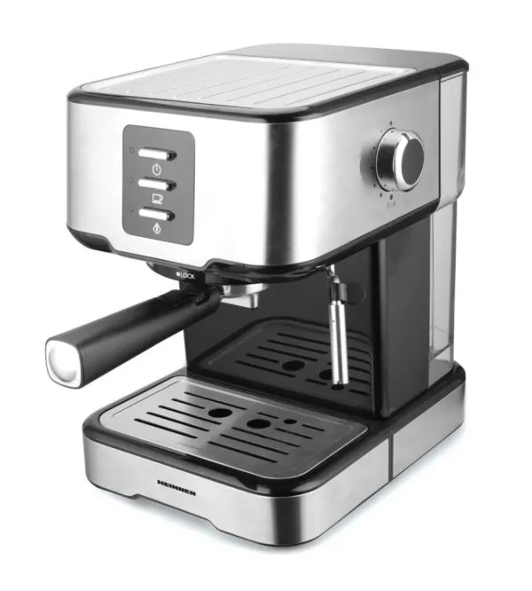 Heinner Espresso aparat HEINNER Brasillo HEM-850IXBK 15bar/1,5l/Inox Slika 1