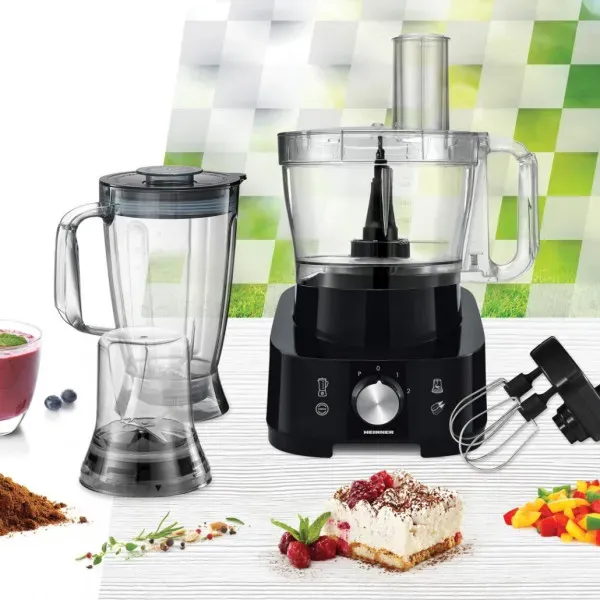 Heinner Multipraktik HEINNER HFP-1000BK 3,5l+1,8l/1000W/2brzine/Crni Slika 2