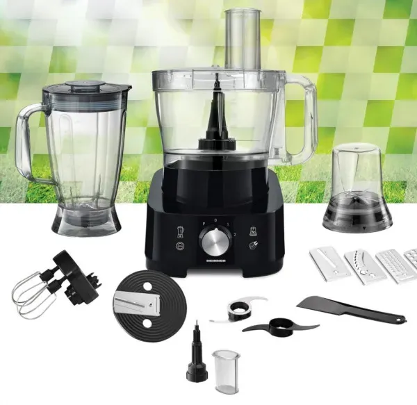 Heinner Multipraktik HEINNER HFP-1000BK 3,5l+1,8l/1000W/2brzine/Crni Slika 4